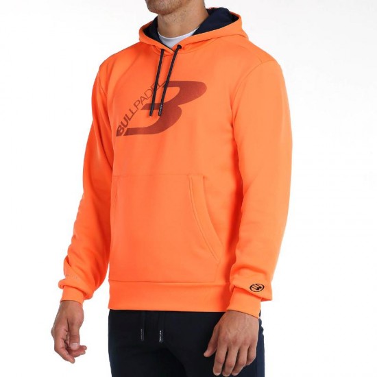 Sudadera Bullpadel Nocla Naranja Fluor