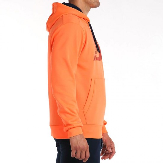 Sudadera Bullpadel Nocla Naranja Fluor