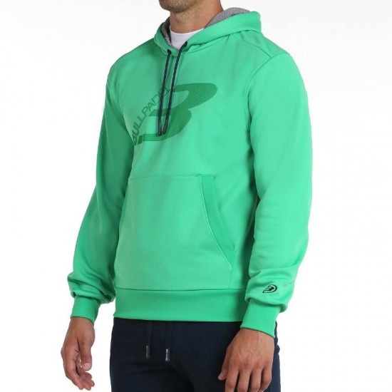 Sudadera Bullpadel Nocla Verde Vibrante