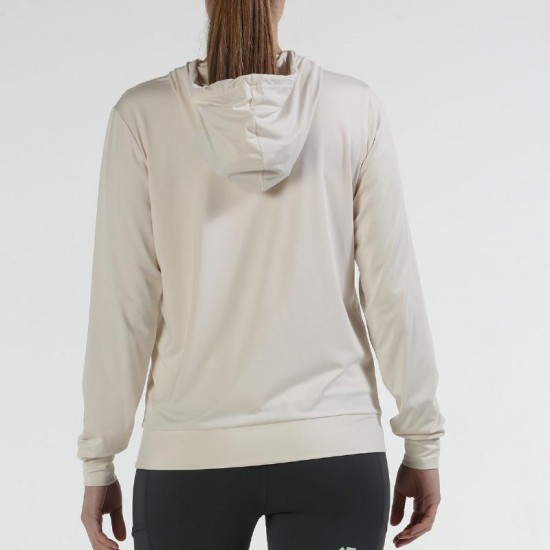 Sudadera Bullpadel Tonal Marfil