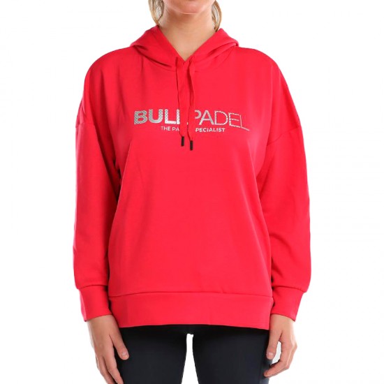 Sudadera Bullpadel Ubate Frambuesa