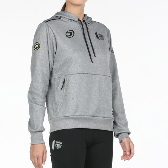 Sudadera Bullpadel WPT Leste Gris Vigore