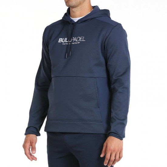 Sudadera Bullpadel Yambo 23I Azul Lavado