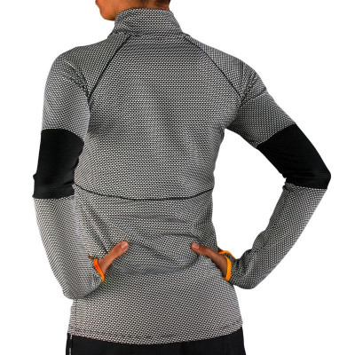 Sudadera Endless Kirsch Gris Naranja