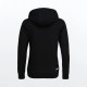 Sudadera Head Padel Negro Mujer