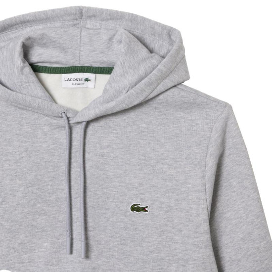 Sudadera Lacoste Algodon Gris Vigore