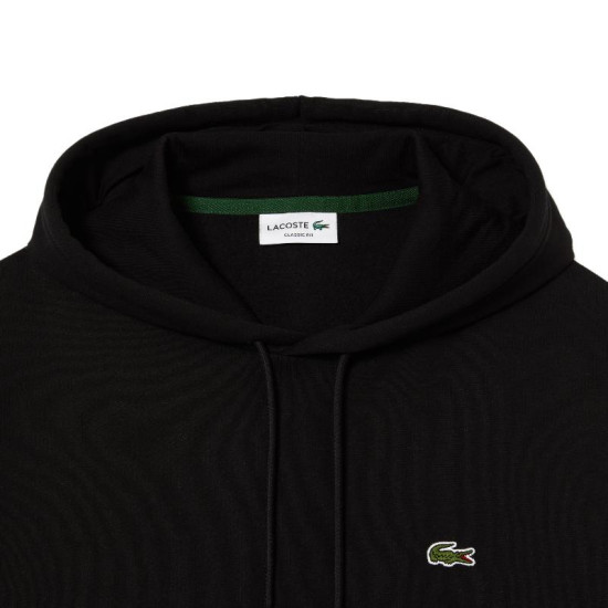 Sudadera Lacoste Algodon Negro Verde