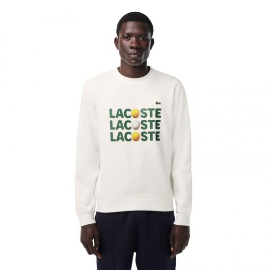 Sudadera Lacoste Felpa Blanco