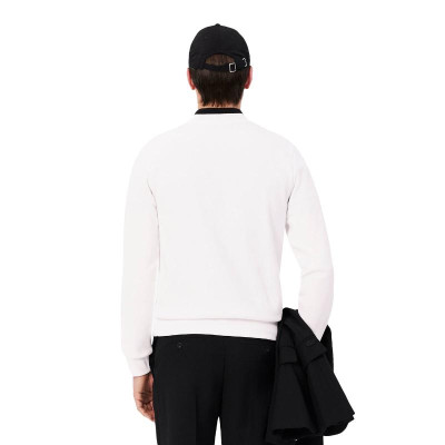 Sudadera Lacoste Jogger Blanco