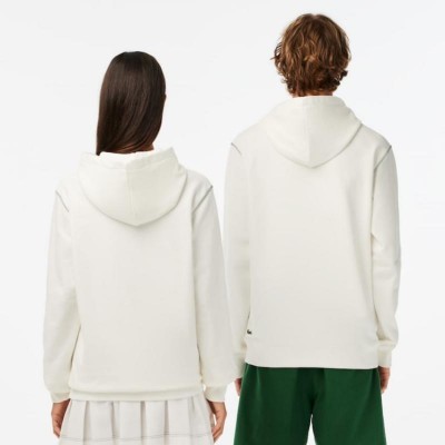 Sudadera Lacoste Sport Roland Garros Edition Blanco Unisex