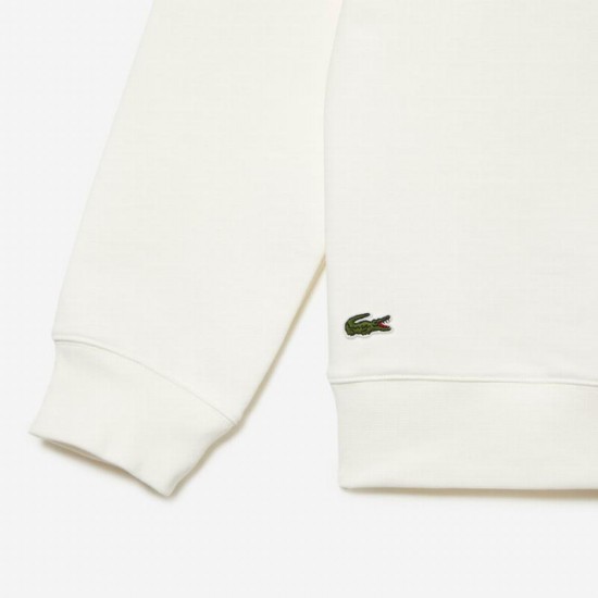 Sudadera Lacoste Sport Roland Garros Edition Blanco Unisex