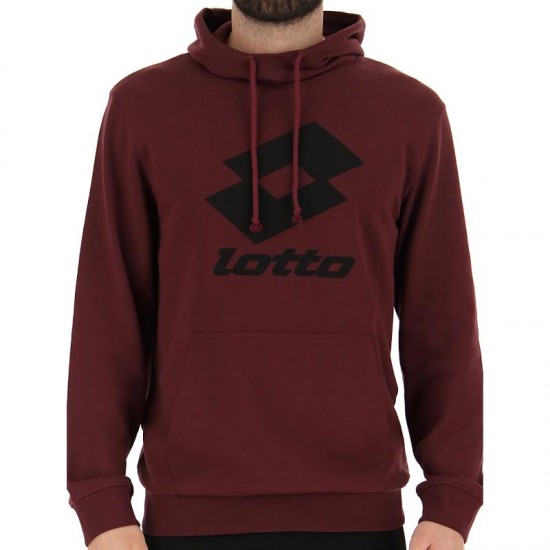 Sudadera Lotto Smart II HD FT Vino