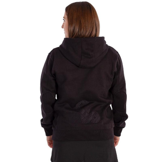 Sudadera Vibora Roca Africana Negro Mujer