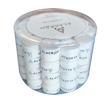 Tambor Alacran 60 Overgrips Lisos Blanco