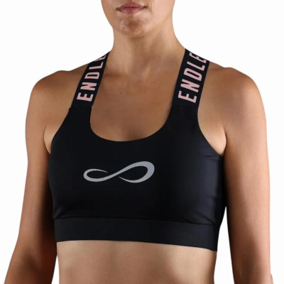 Top Endless Iconic II Negro Rosa Cristal