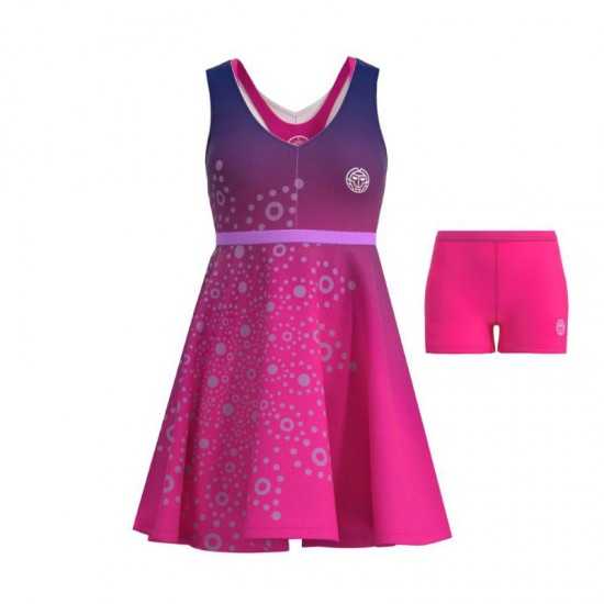 Vestido Bidi Badu Colortwist 2 In 1 Rosa Azul Oscuro