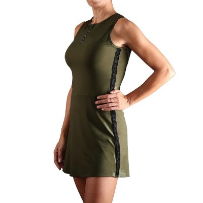 Vestido Endless Muse Verde Army