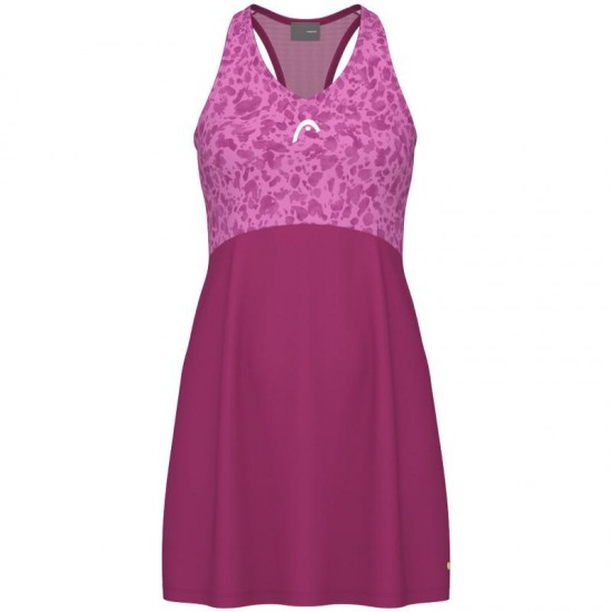 Vestido Head Spirit Rosa Print