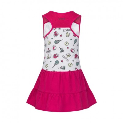 Vestido Head Tennis Burdeos Junior