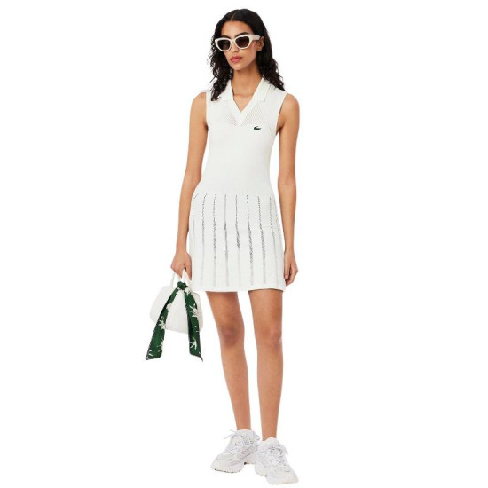 Vestido Lacoste Tenis Blanco