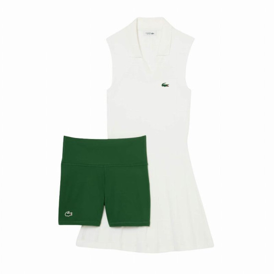Vestido Lacoste Tenis Blanco