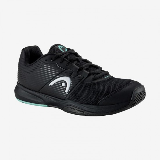 Zapatillas Head Revolt Court Negro Verde Azulado