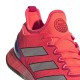 Zapatillas Adidas Adizero Ubersonic 4 Rojo Solar Plata