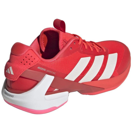 Zapatillas Adidas Adizero Ubersonic 5 Rojo Blanco Rosa Mujer