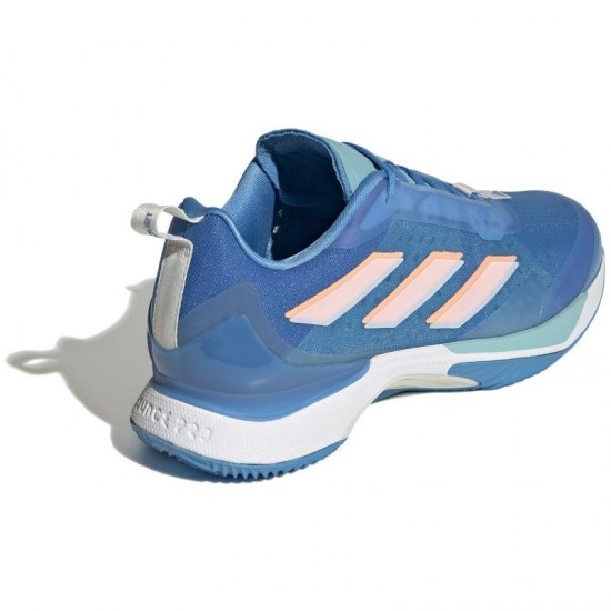 Zapatillas Adidas Avacourt Clay Azul Blanco Mujer