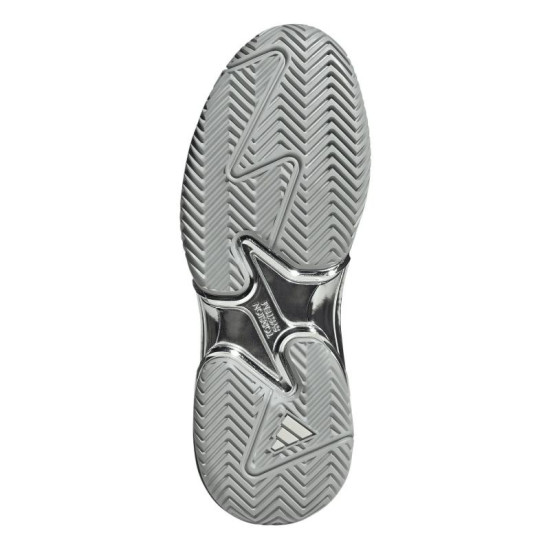 Zapatillas Adidas Barricade 13 Plata Negro