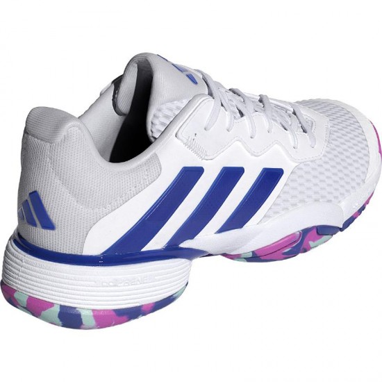 Zapatillas Adidas Barricade Blanco Azul Junior