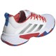 Zapatillas Adidas Barricade Blanco Azul Rojo