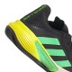 Zapatillas Adidas Barricade Clay Blanco Verde Amarillo