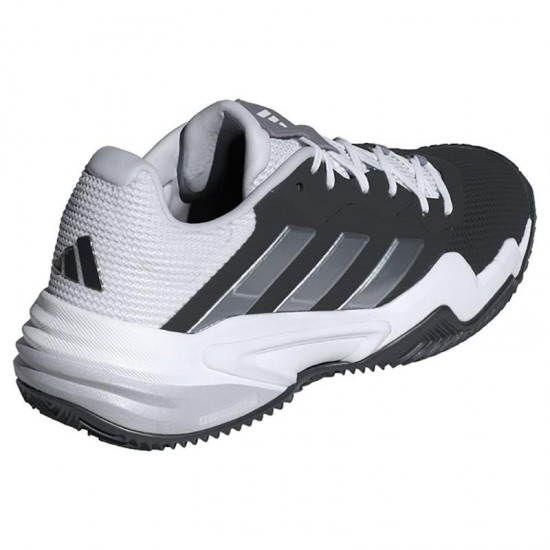 Zapatillas Adidas Barricade Clay Negro Blanco Gris