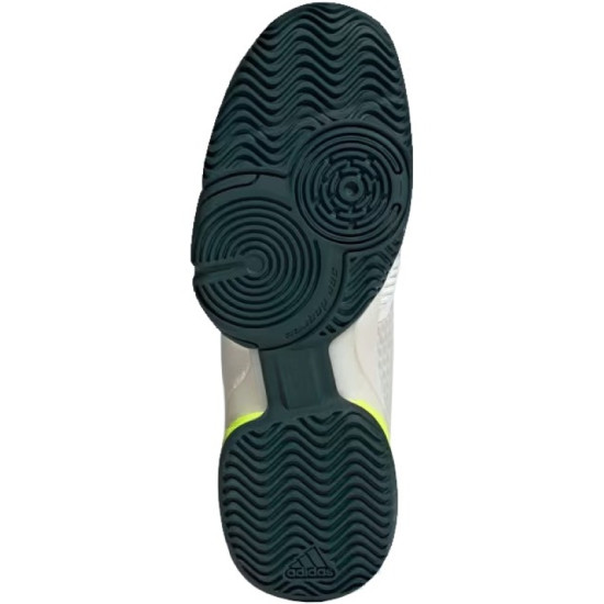 Zapatillas Adidas Barricade K Blanco Negro Verde Junior