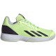 Zapatillas Adidas Courtflash Verde Fluor Negro Junior