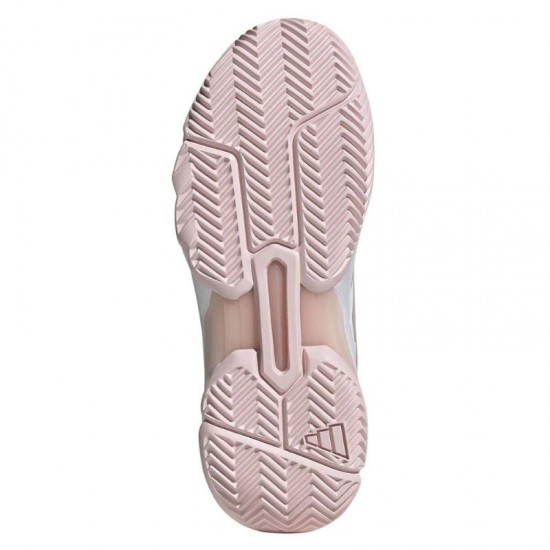 Zapatillas Adidas CourtJam Control 3 Blanco Rosa Mujer