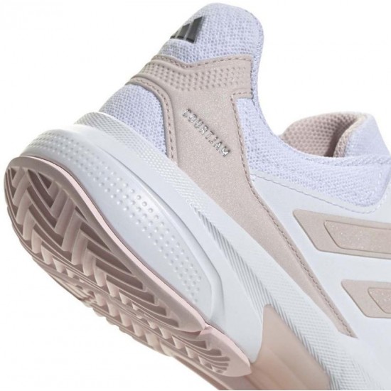 Zapatillas Adidas CourtJam Control 3 Blanco Rosa Mujer