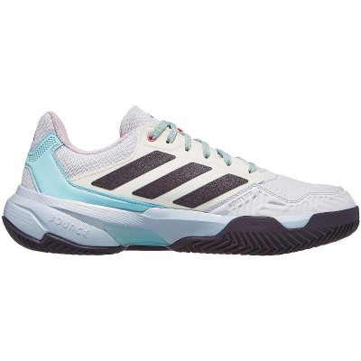 Zapatillas Adidas CourtJam Control Clay Blanco Azul Aqua