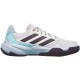 Zapatillas Adidas CourtJam Control Clay Blanco Azul Aqua