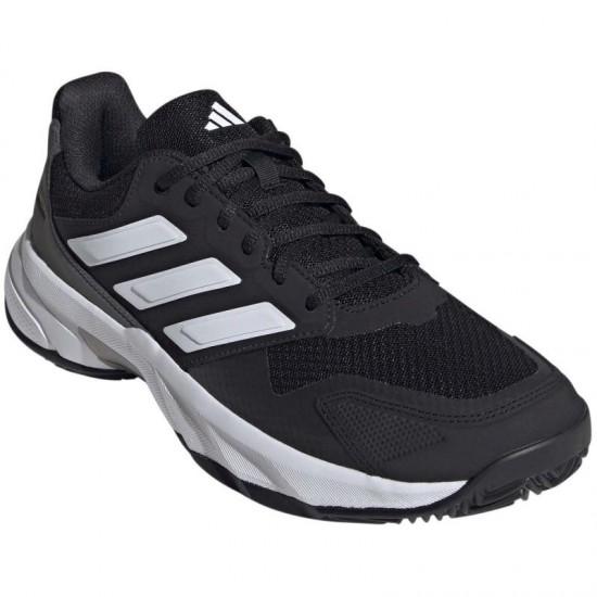 Zapatillas Adidas CourtJam Control Clay Negro Blanco Gris