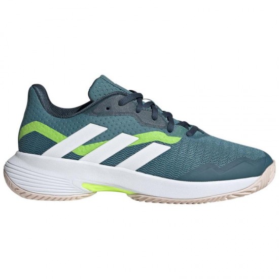 Zapatillas Adidas CourtJam Control Verde Artic Blanco Mujer