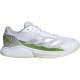 Zapatillas Adidas Courtquick Padel Blanco Plata Verde Mujer