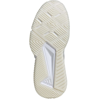 Zapatillas Adidas Courtquick Padel Blanco Plata Verde Mujer