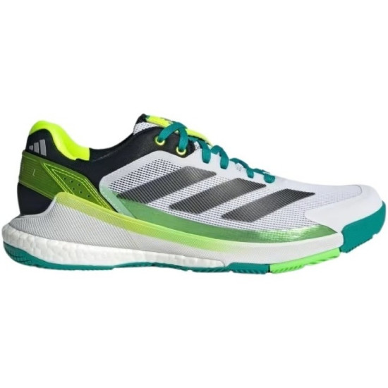 Zapatillas Adidas Crazyquick Boost Padel Blanco Negro Verde