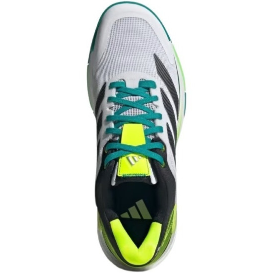 Zapatillas Adidas Crazyquick Boost Padel Blanco Negro Verde