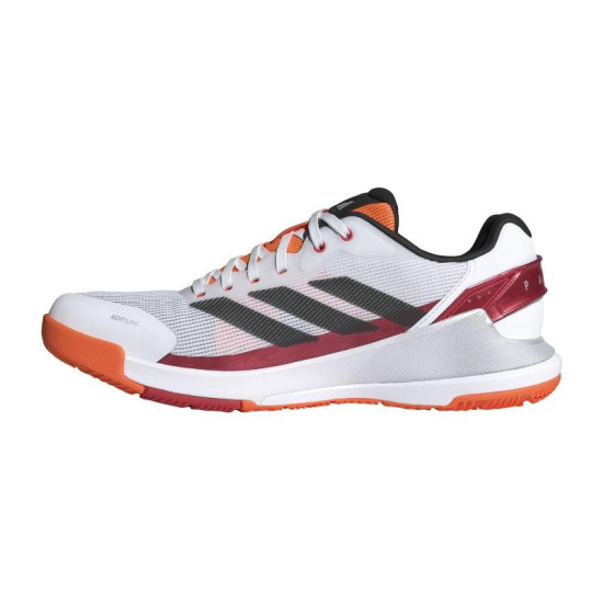 Zapatillas Adidas Crazyquick LS Padel Blanco Rojo Naranja