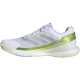 Zapatillas Adidas Crazyquick Padel Blanco Lucid Limon Mujer