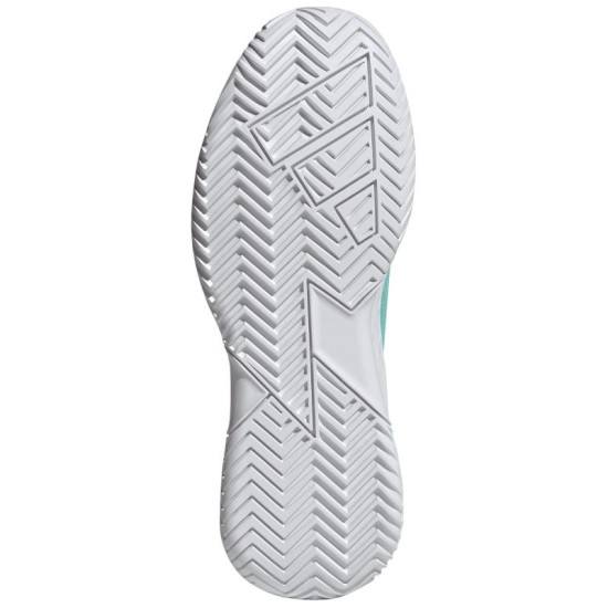 Zapatillas Adidas Defiant Speed 2 Azul Aqua Plata Mujer