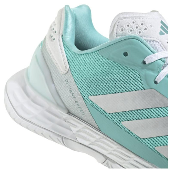 Zapatillas Adidas Defiant Speed 2 Azul Aqua Plata Mujer